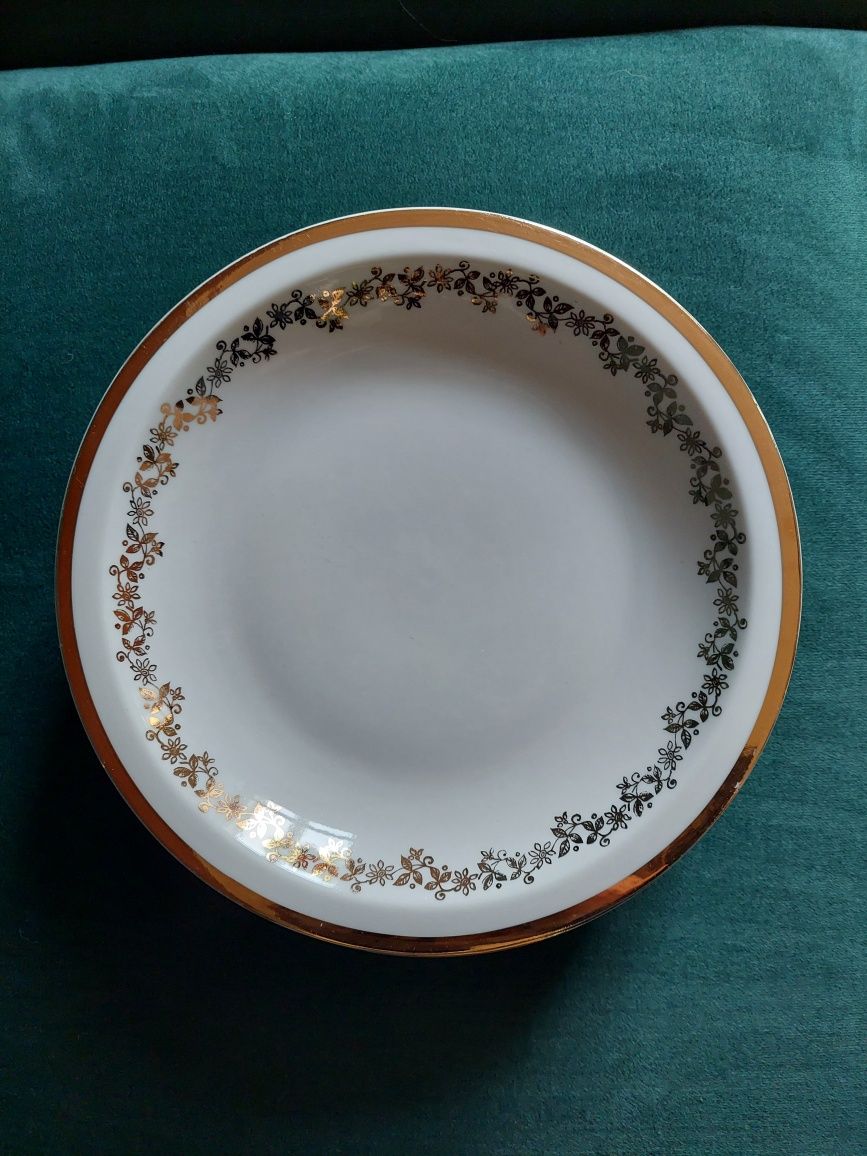 Talerze wawel prl porcelana