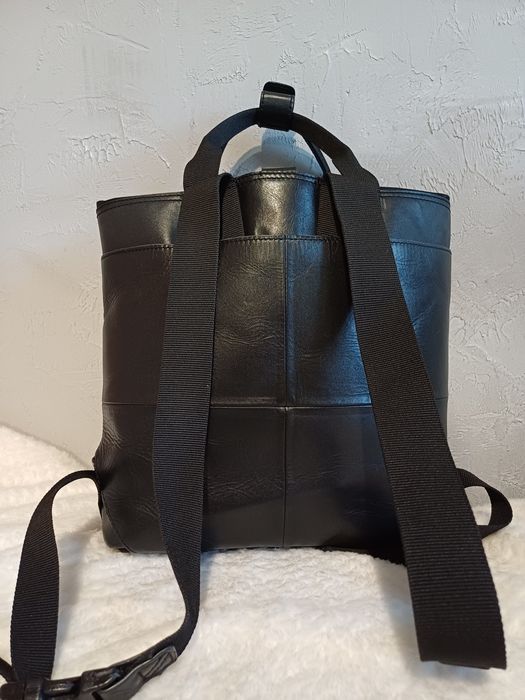 Мужская сумка-рюкзак Zign,натуральная кожа