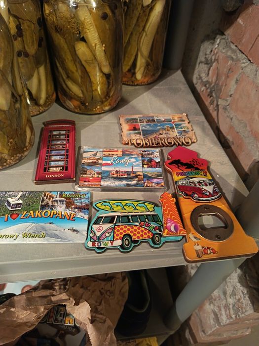 Magnesy na lodówkę duża ilosc 30 sztuk