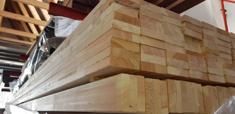 Kantówka okienna, klejonka 72 x 86 x 6000mm sosnowa