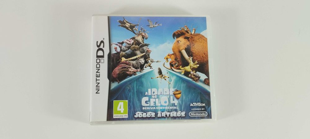 Idade do Gelo 4 Jogos Árticos Nintendo DS Ice Age