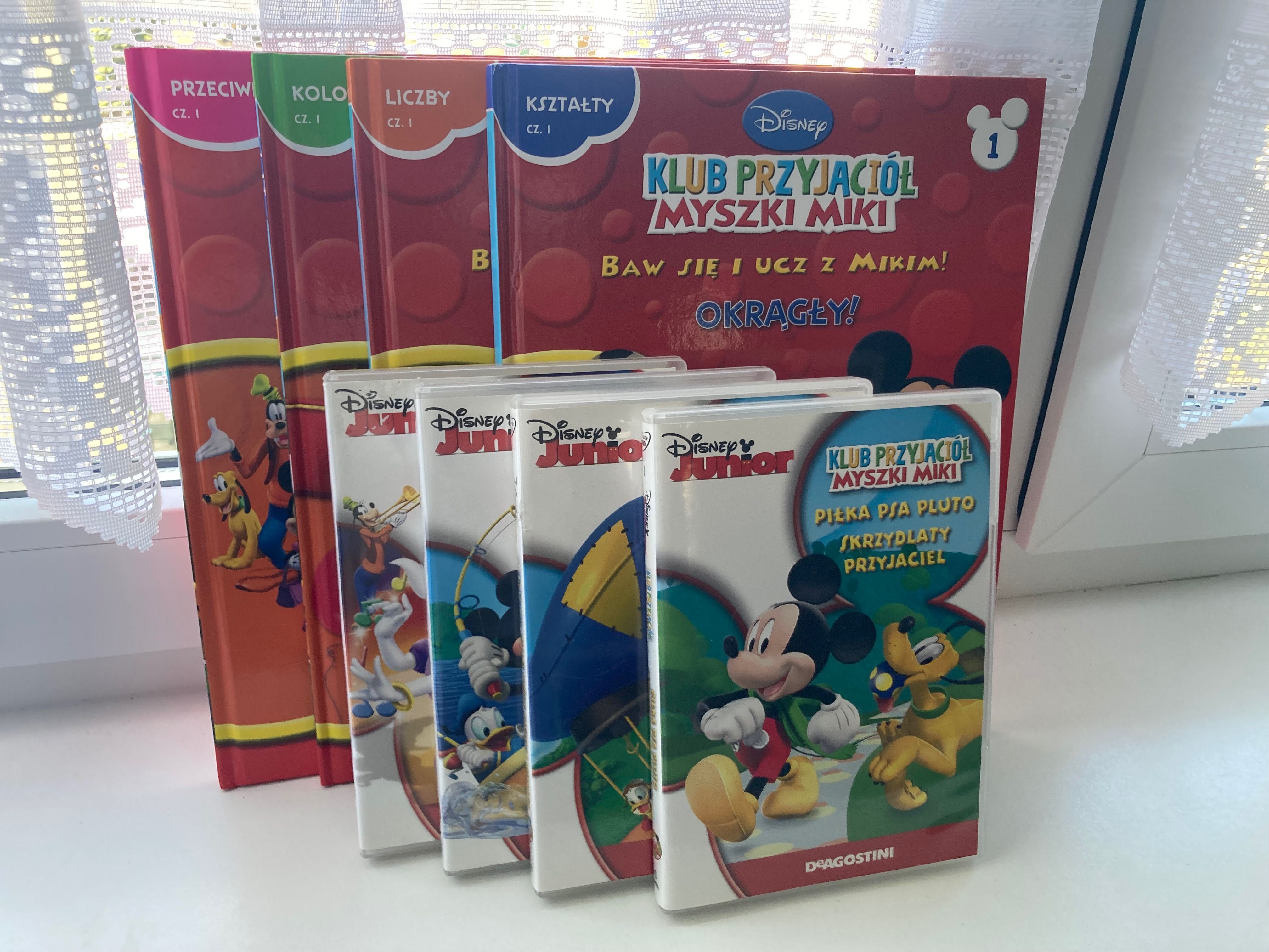 Książki i płyty DVD Klub Przyjaciół Myszki Miki, Disney, DeAgostini