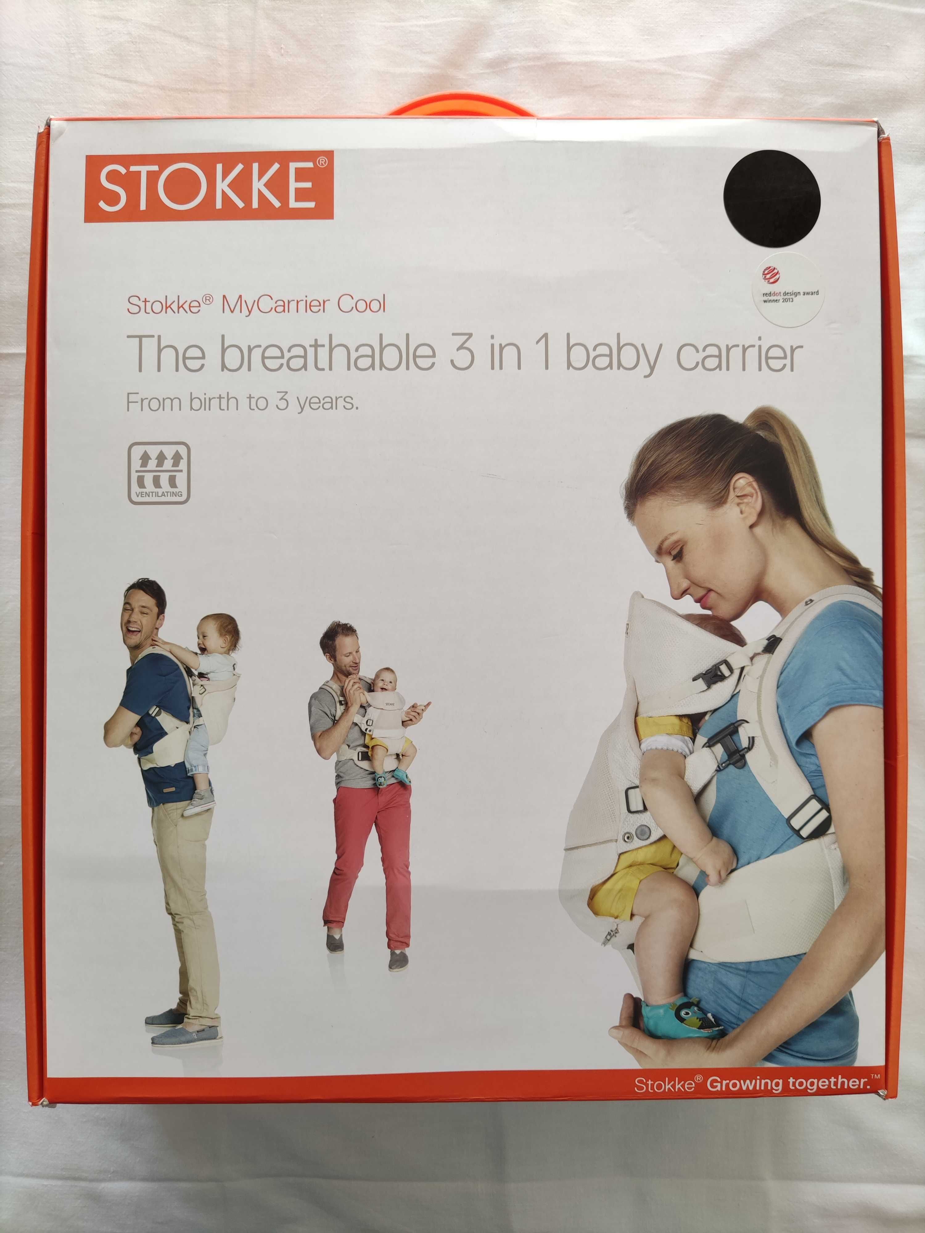 Marsúpio Stokke MyCarrier Cool - 0 meses a 3 anos