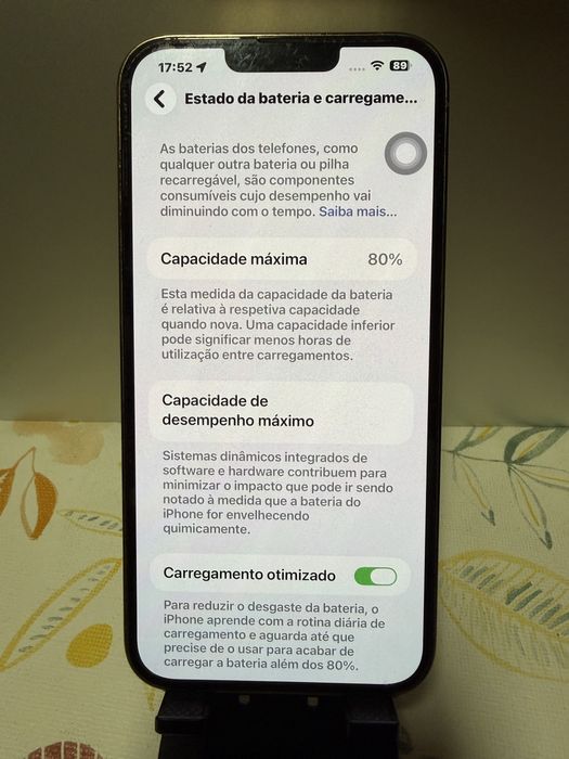 Iphone 13 pro max dourado 256gb