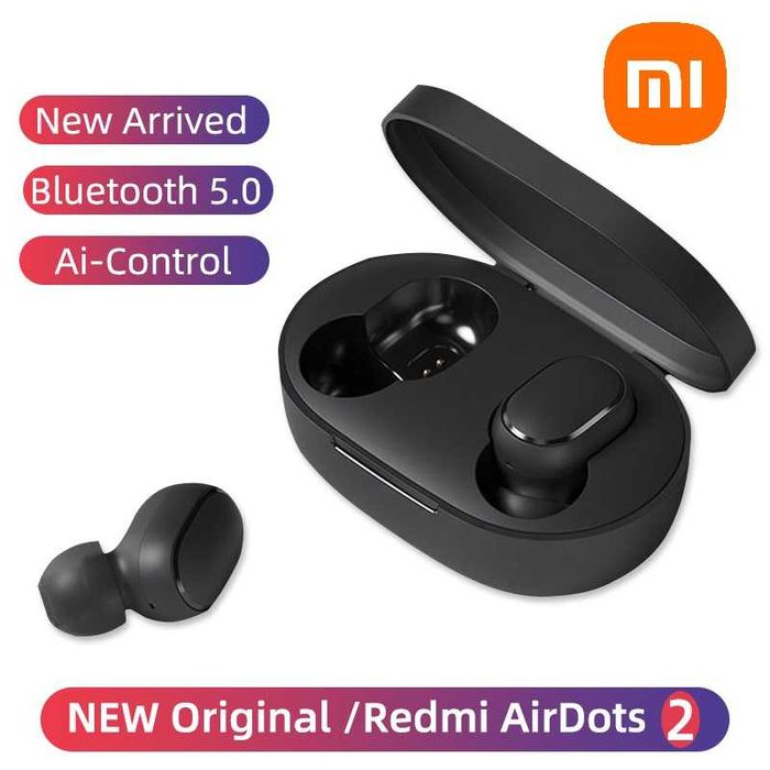 Słuchawki XIAOMI REDMI AIRDOTS 2 powerbank kabel