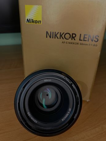 Об‘єктив Nikkor 50mm 1,8g | об’єктив для Нікон