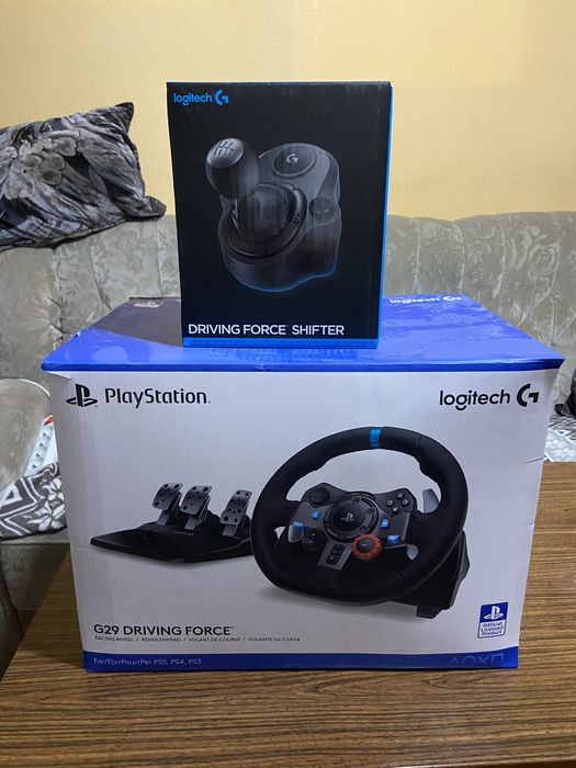 Logitech G29 + Shifter