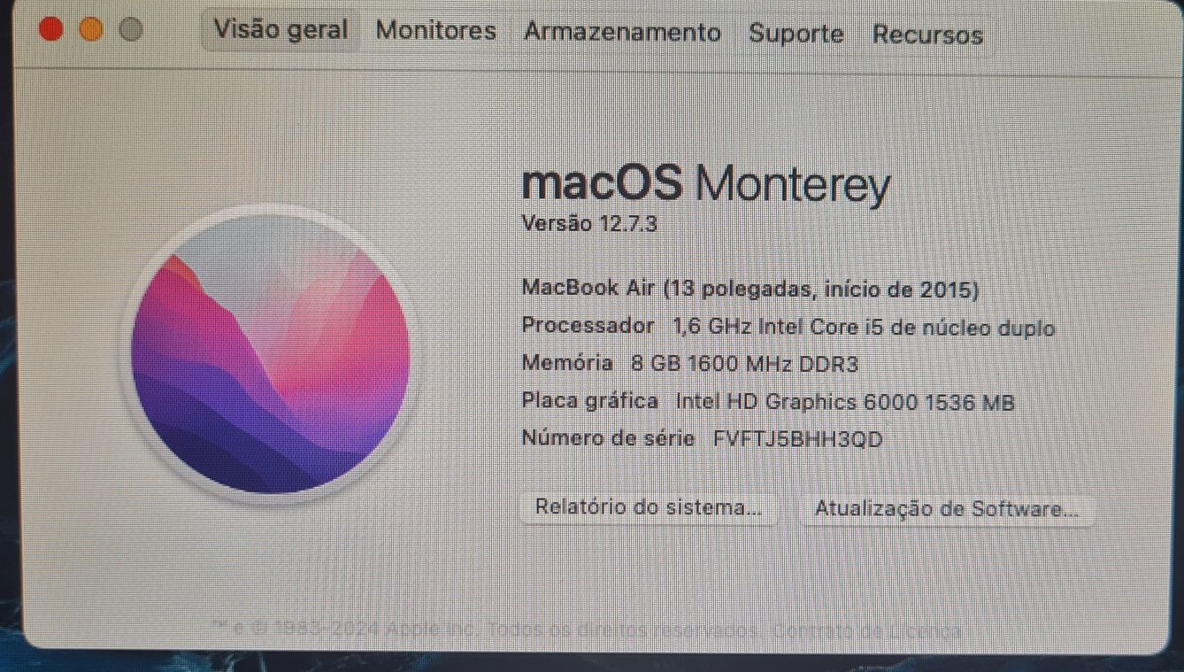 Macbook air 2015