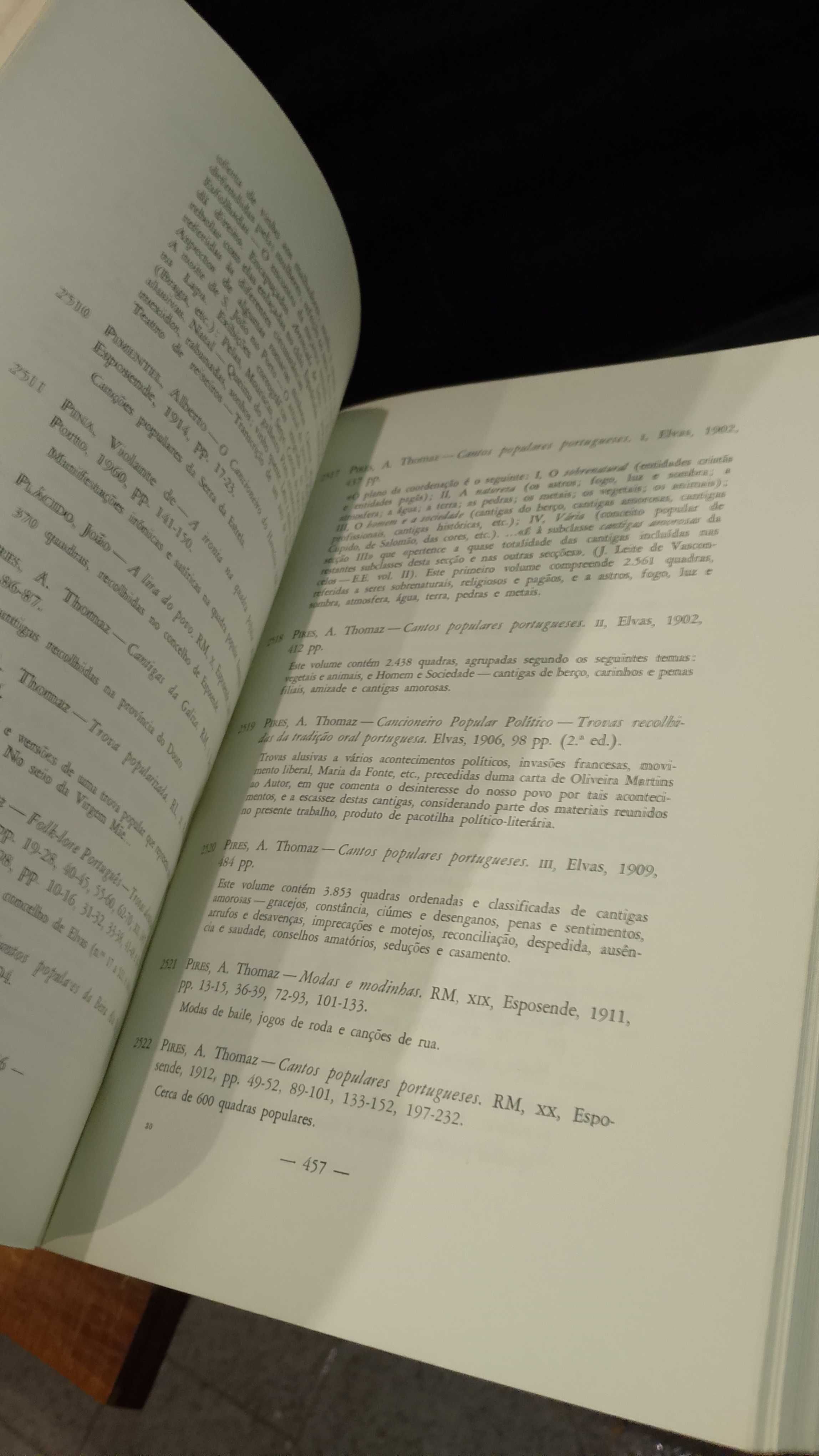 Bibliografia Analítica de Etnografia Portuguesa 1965