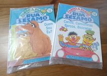 Livros coleção Rua Sésamo