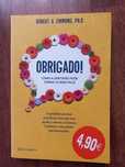 Vendo livro sobre gratidão: Obrigado