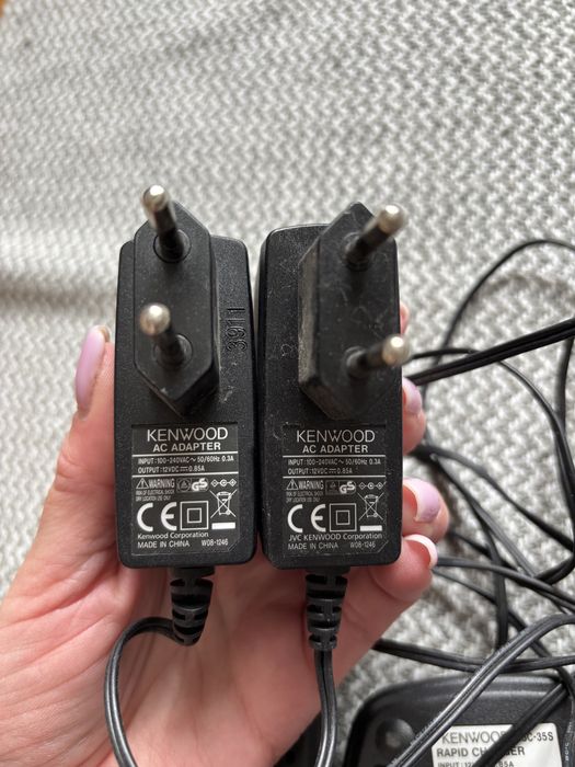 Рація Kenwood KSC-35S радіостанція 2 шт + зарядка рация радиостанция