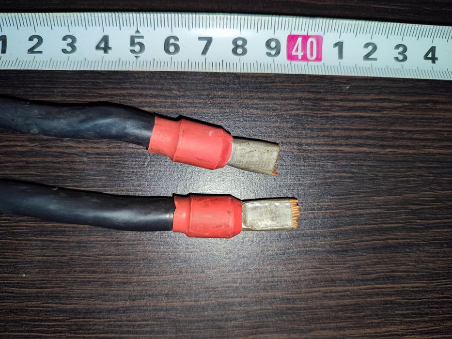 Перемычки кабель инвертора 25мм2 40см