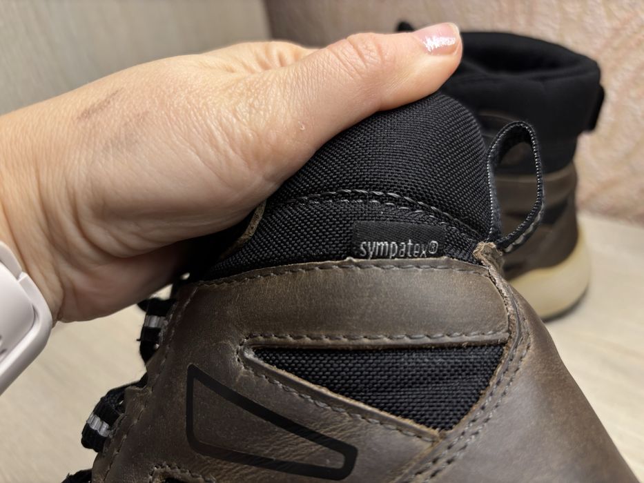 Зимние кожаные ботинки, термоботинки Ricosta.