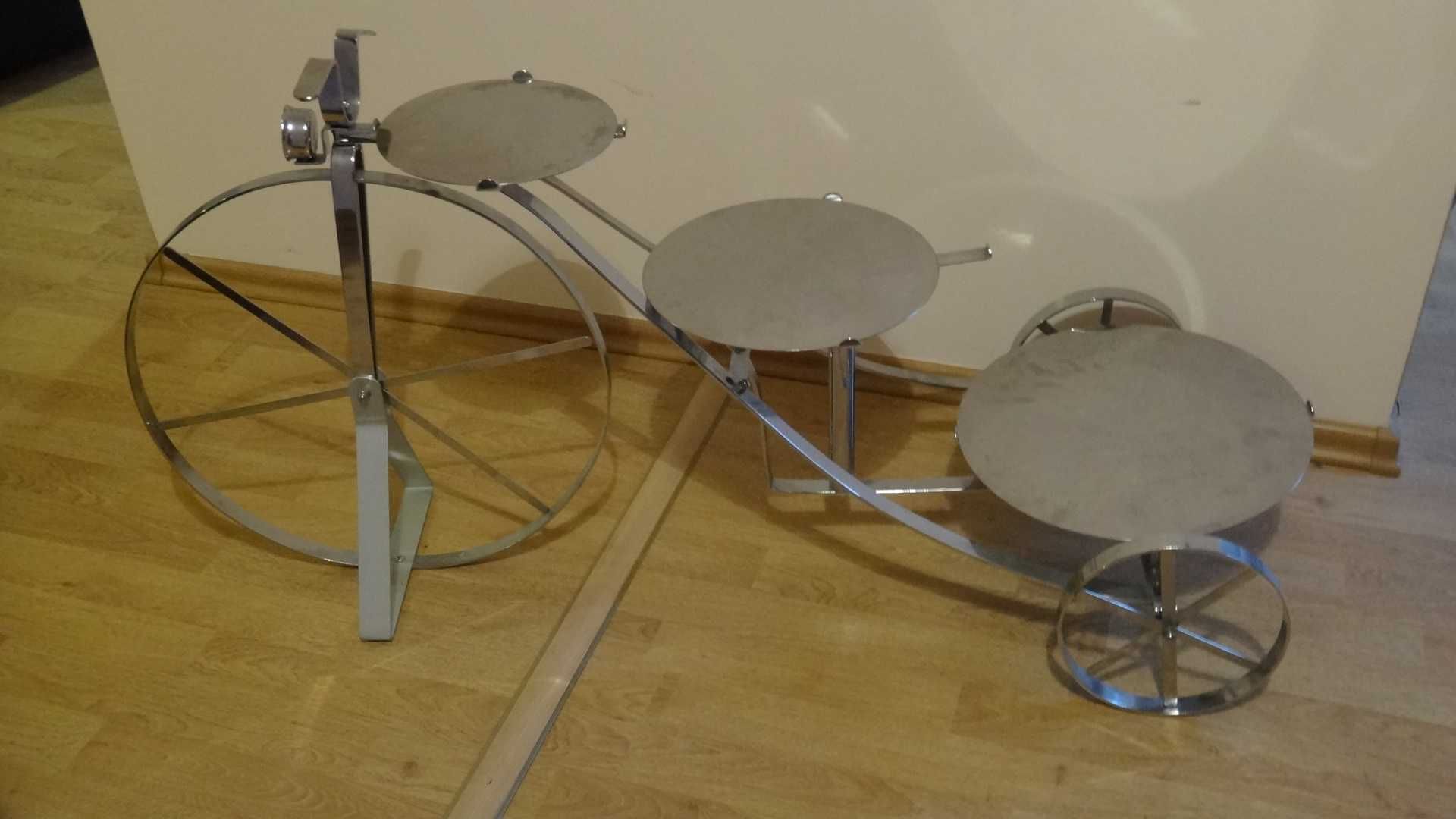Stojak do tortów BICYKL - trzy poziomowy - rowerek trójkołowy.