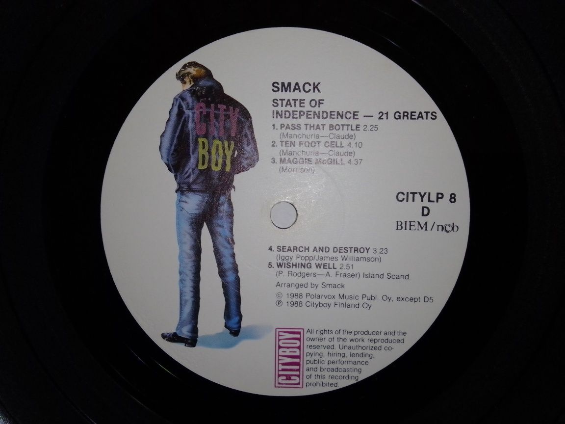 Винил Smack State of independence 2LP