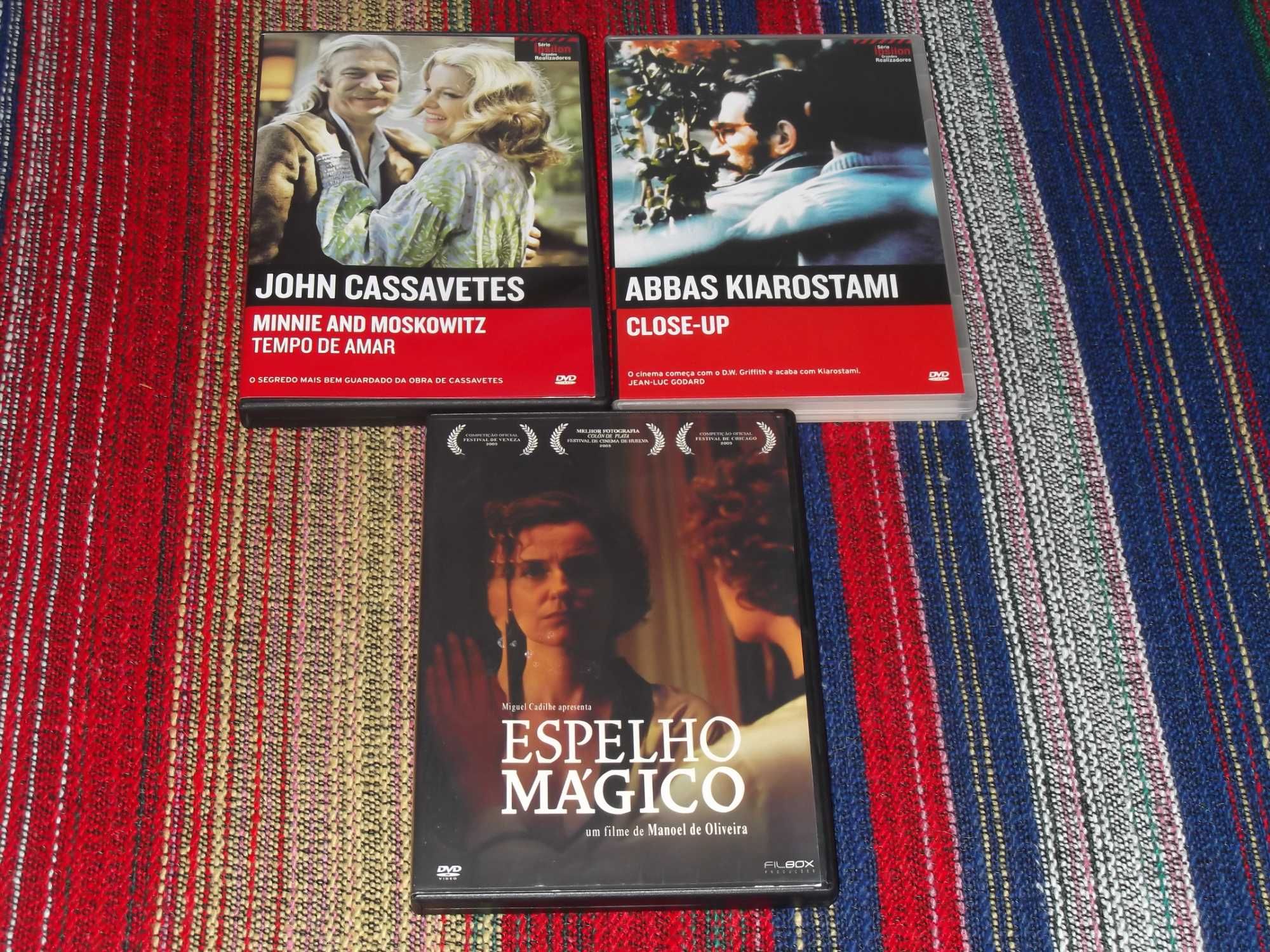 Lote de DVDs (inclui filmes de importação)