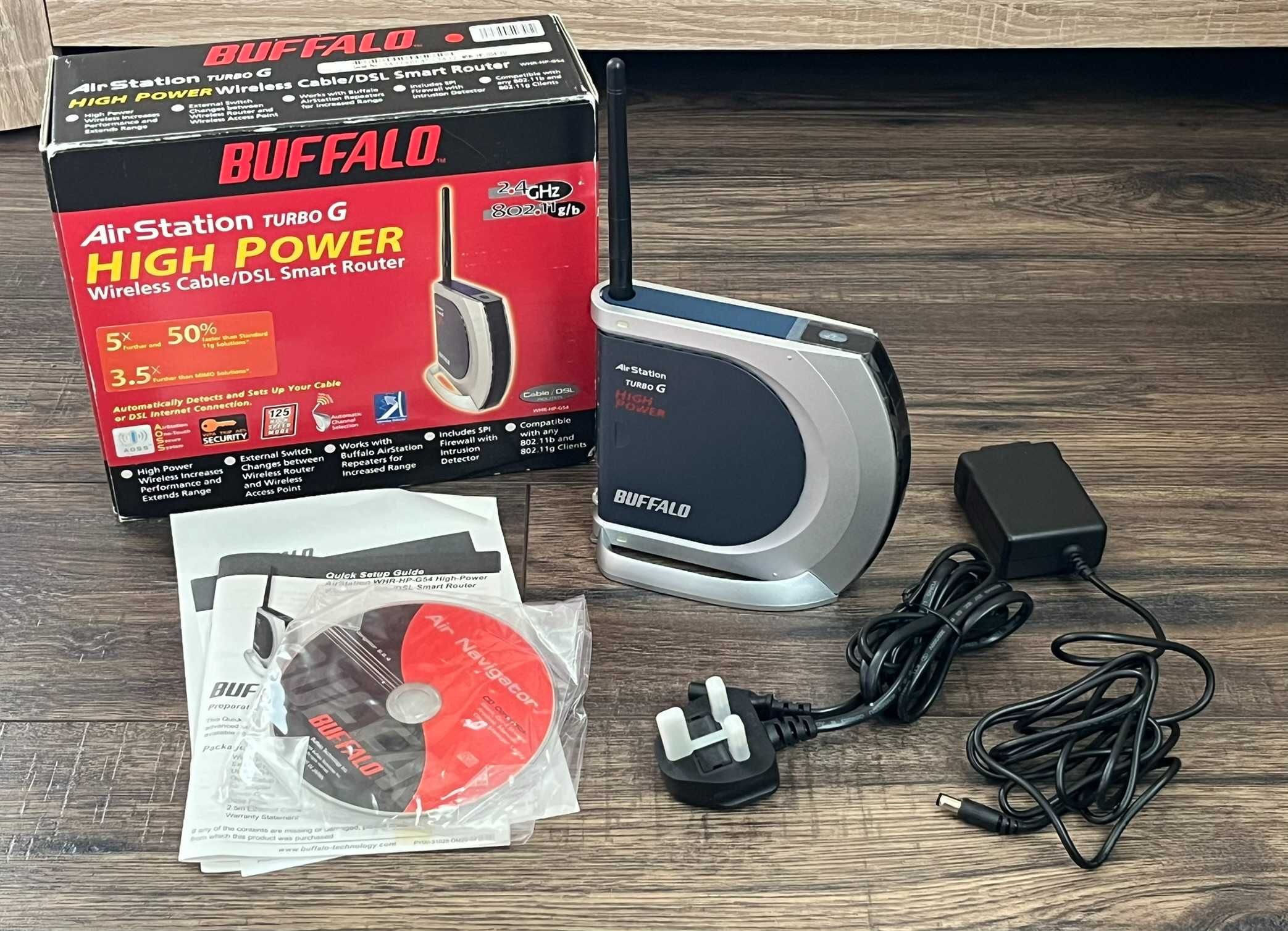 Router Buffalo AirStation turbo G