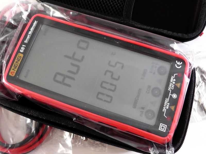 Multimetr Miernik Uniwersalny ANENG 681 PRO Full Zestaw