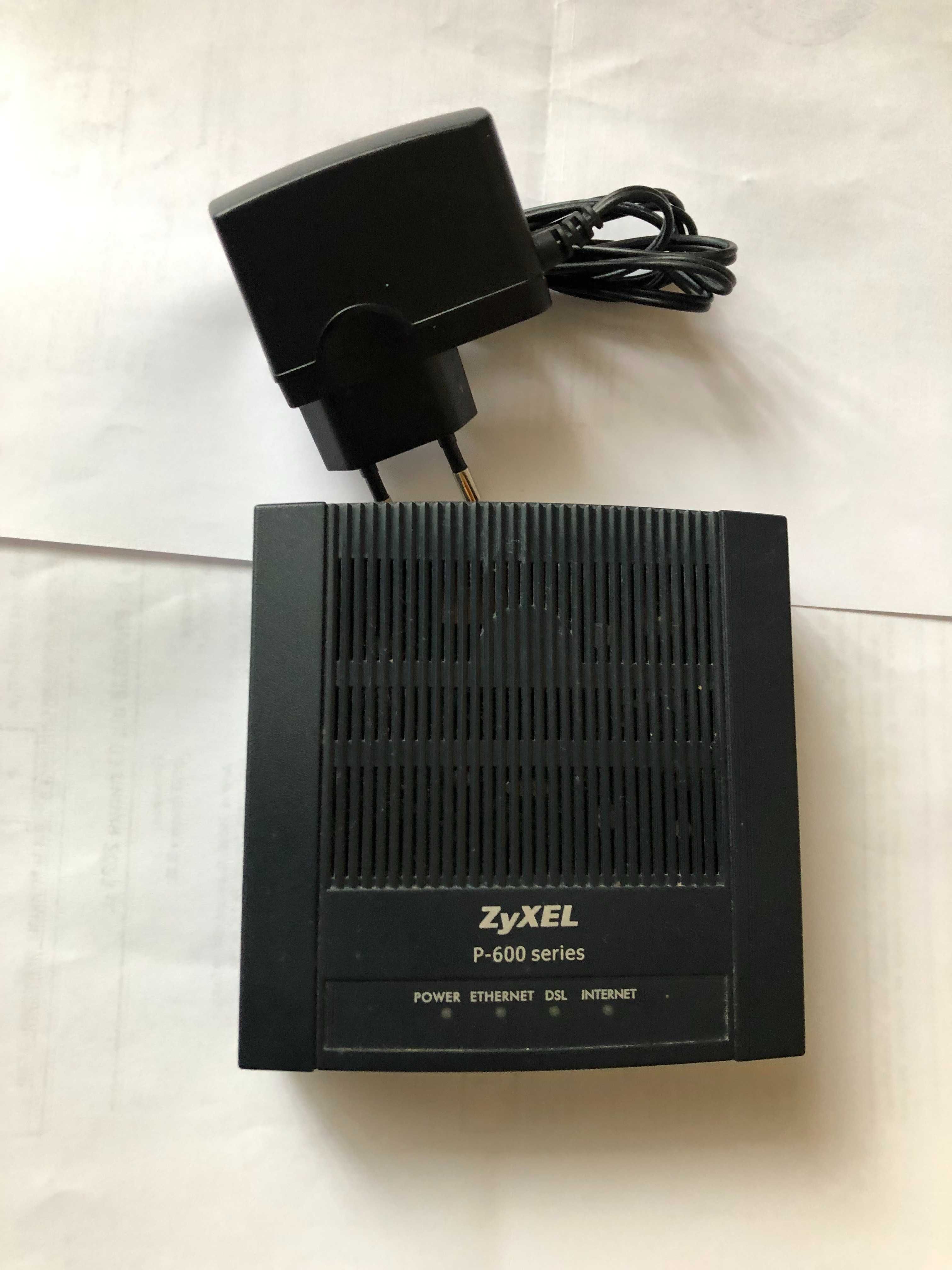 Zyxel P-600  модем ADSL2+с портом ETHERNET Series P660RE3 EE Annex A