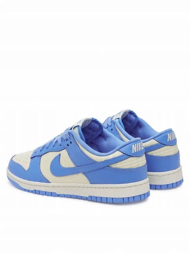 Nike 43 Buty Męskie Dunk Low Retro Dv0833 Niebieskie Skórzane T168