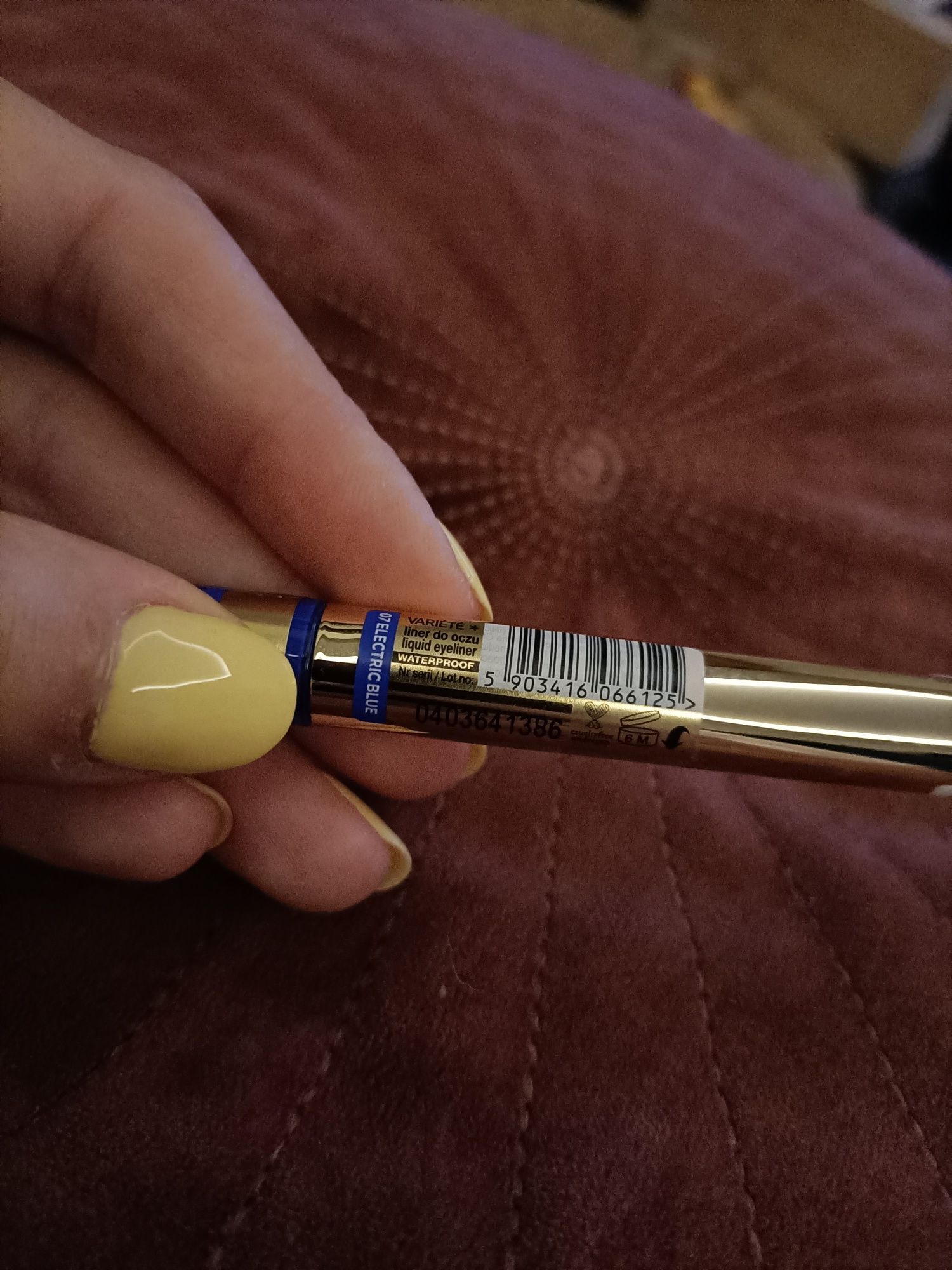 Eveline Cosmetics, Variete, Kolorowy eyeliner nr 7, niebieski, nowy