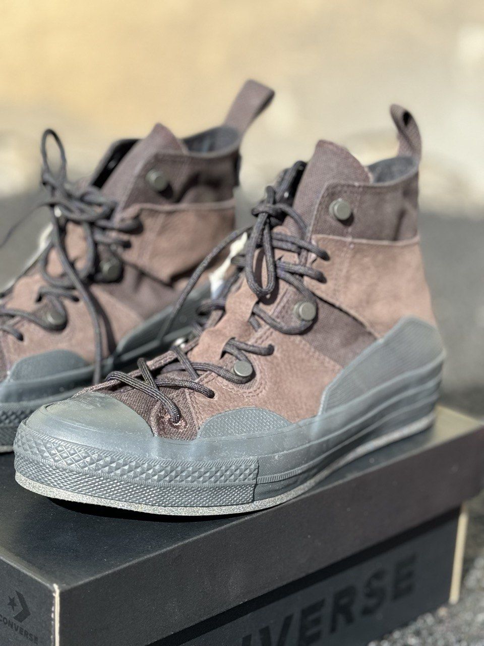 Кеды converse chuck 70 gore-tex brown