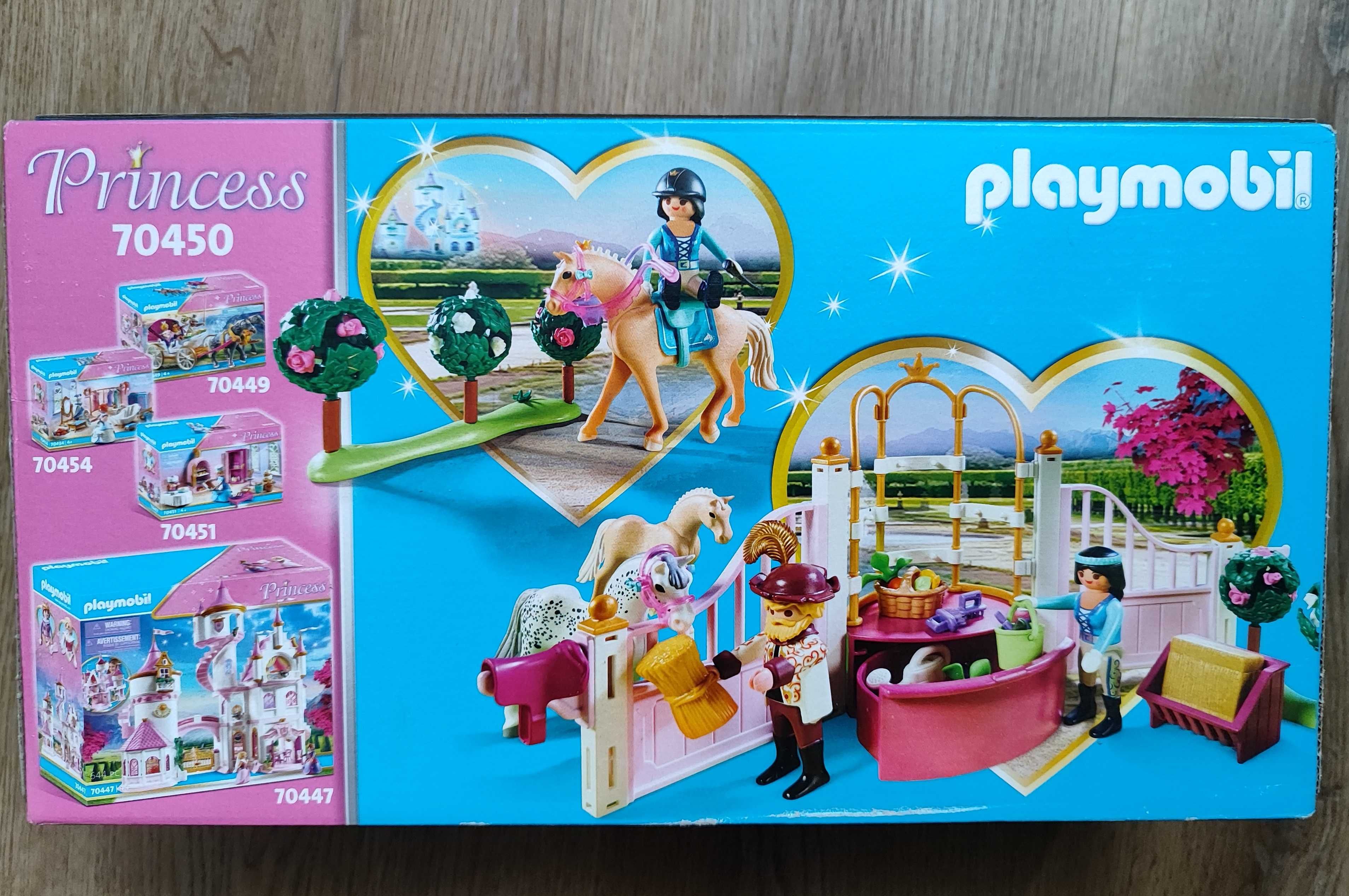 Nowy zestaw Playmobil 70450 Princess Nauka Jazdy Konnej W Stajni