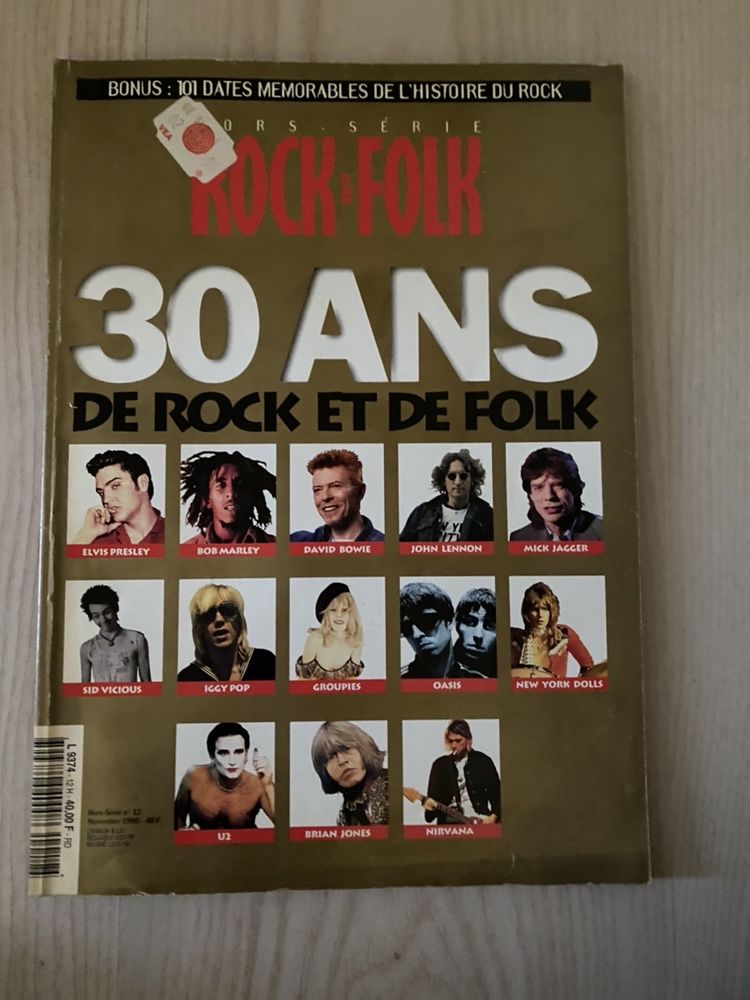 Especial 30 Anos Rock&Folk- Artigo de Coleção