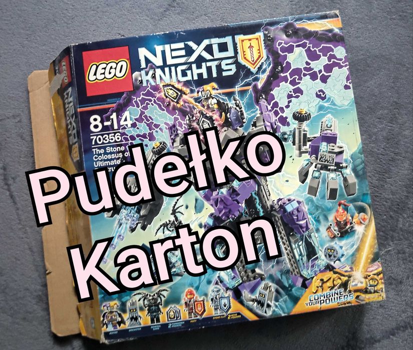 PUDEŁKO lego nexo 70356