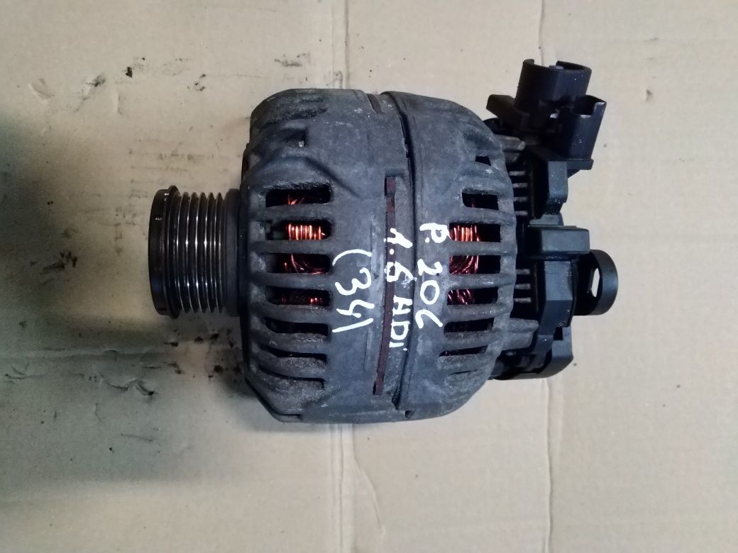 Alternator peugeot 206 ,207, 307 citroen c3 c4 cl15 1.6hdi