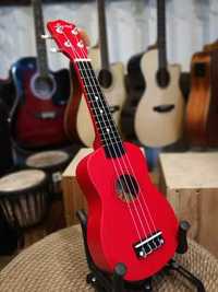 Ukulele sopranowe Ever Play UK-21 red mat soprano UK21 czerwone