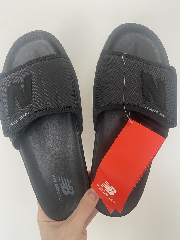 Тапки, тапочки, шльопанці, шльопки new balance