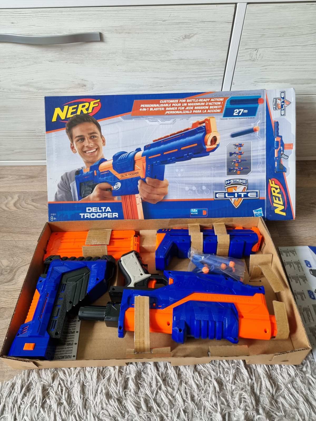 Nerf delta trooper. Нерф бластер