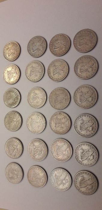 coleção completa 2,5 escudo 1963 a 1985