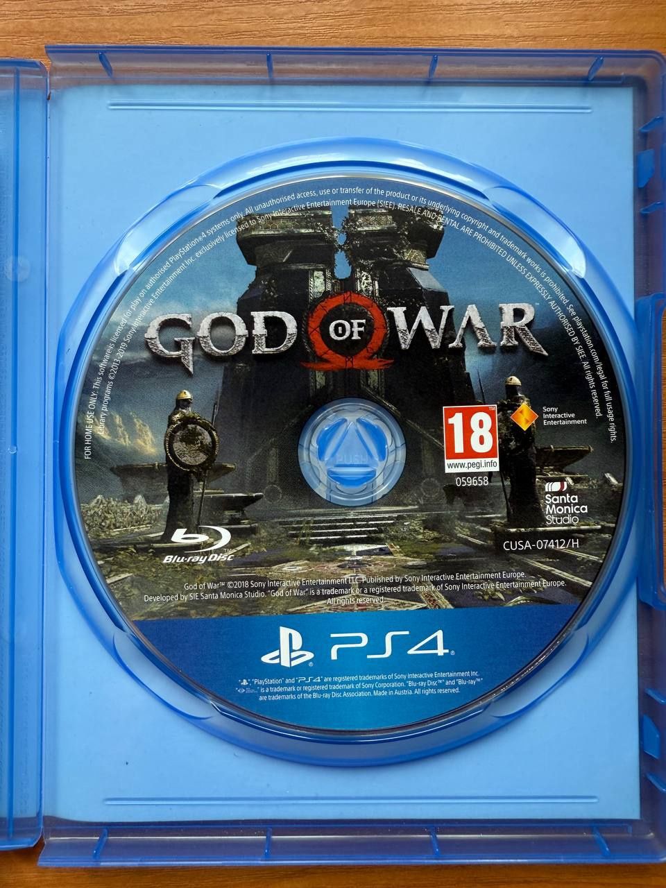 God of war PS4 (рос.)