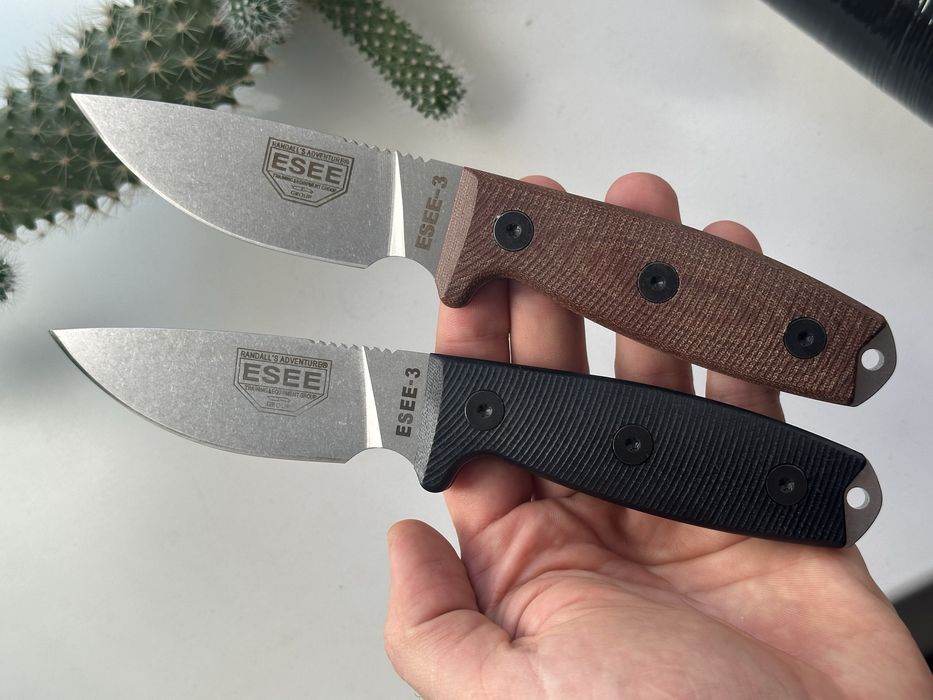 Ніж ESEE KNIVES ESEE-3 FIXED 3D G10. Фіксований ніж
