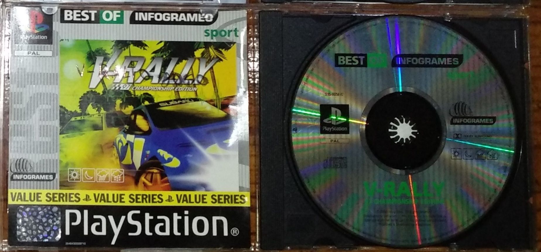 V-RALLY  - PlayStation 1 - PS1