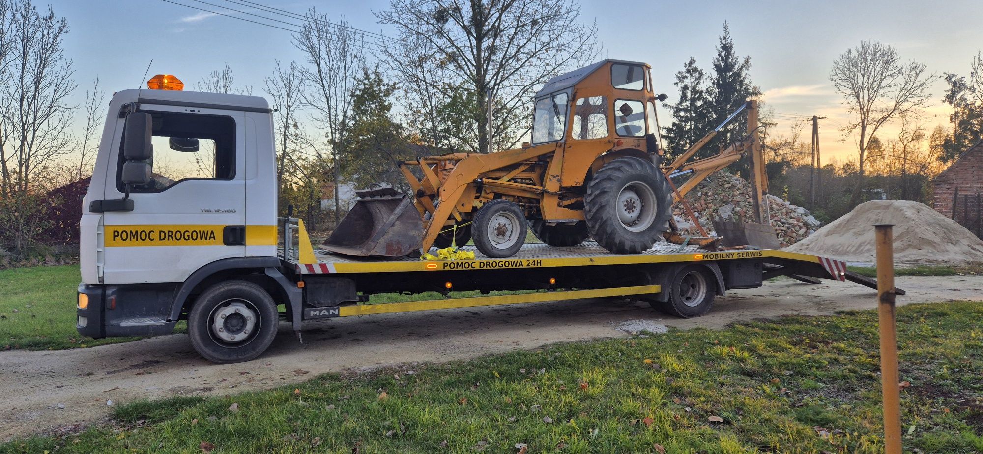 Pomoc drogowa ,ładowność do 7 ton