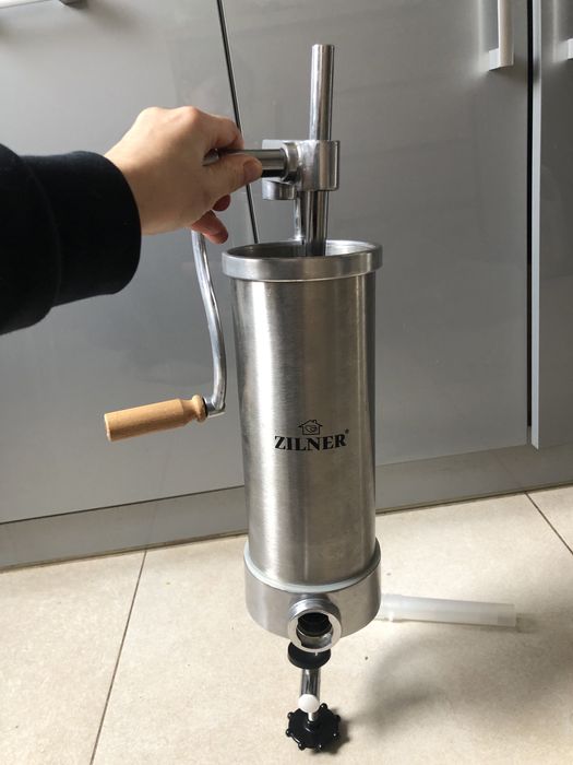 Nadziewarka 3 kg pionowa szpryca do kiełbas wędlin Zilner