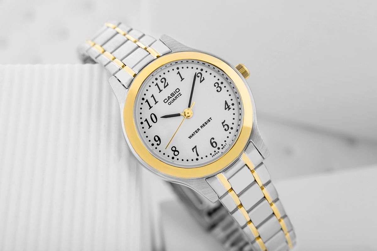 zegarek damski casio ltp-1128g-7brdf + box