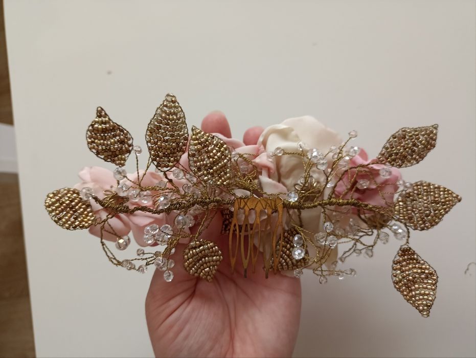 Ozdoba do włosów ślubna