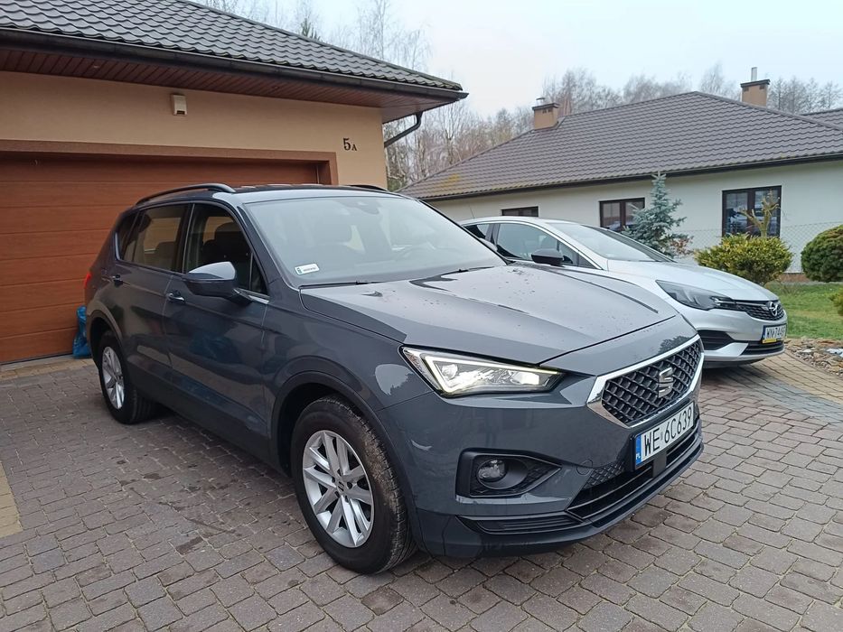 Seat Tarraco 150KM Gwarancja Fabryczna Lakier oryginał 1WŁ Rok 2022 Salon PL