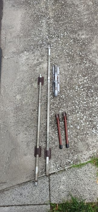 Rygiel do bramy plus stopery