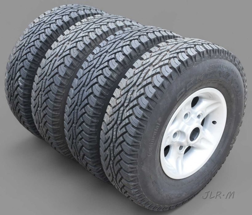 4x Felgi Land rover ANR 3631 Ring  4x Opony Continental CrossContact