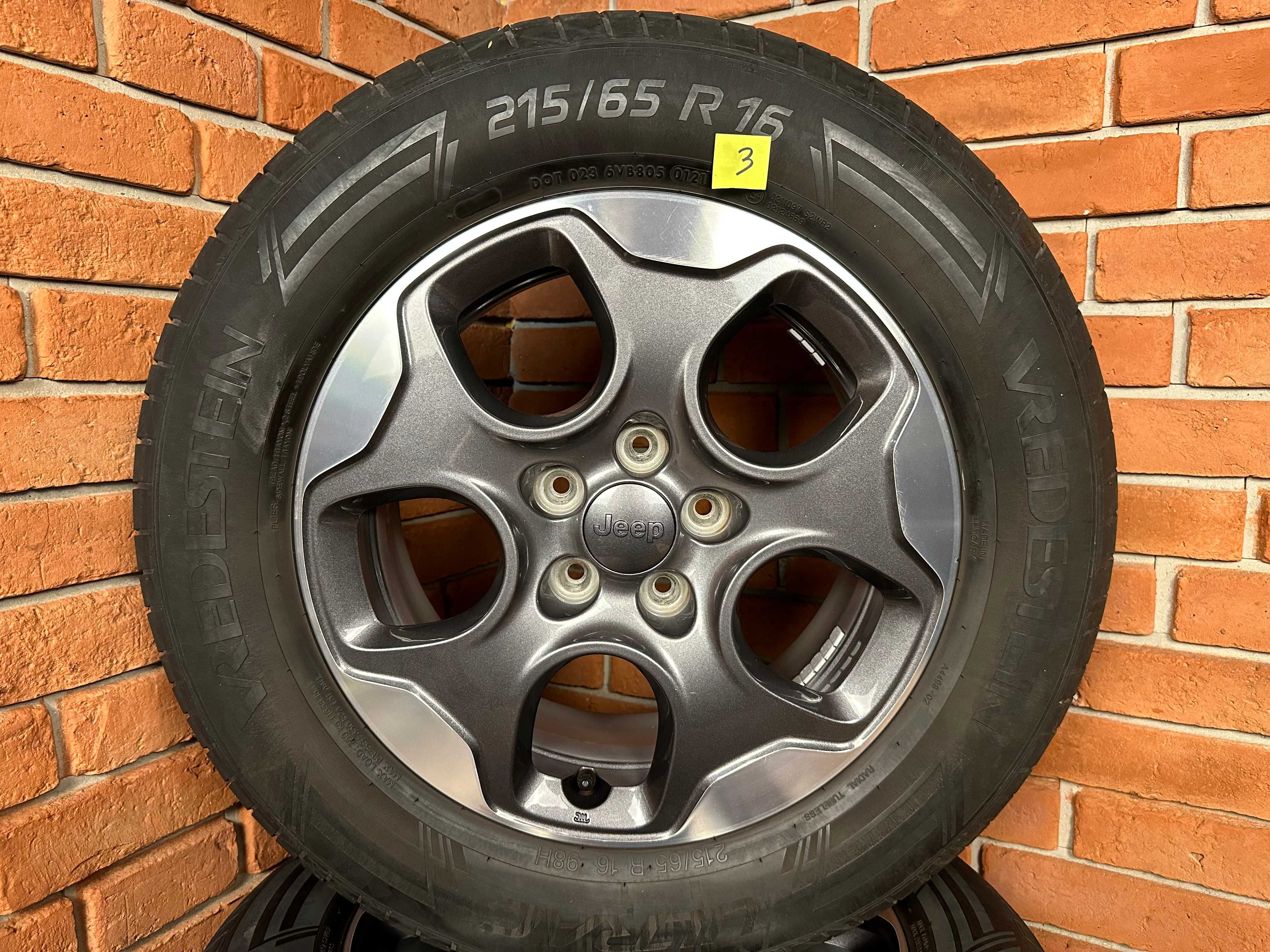 Koła Felgi 16 5x110 Jeep Compass Renegade Letnie 2021