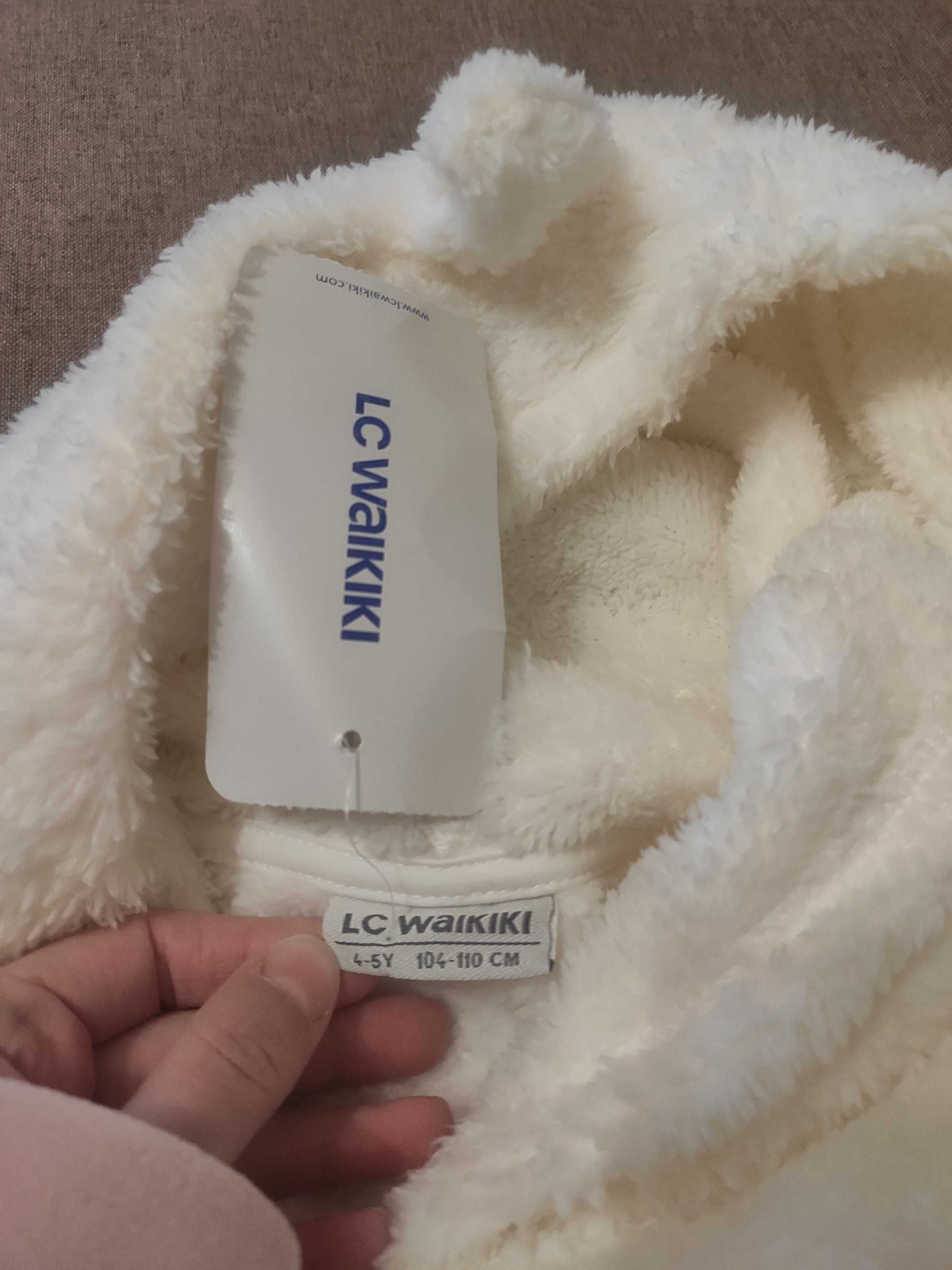 Толстовка худи худі lc Waikikki с капюшоном и ушками 104-110-116