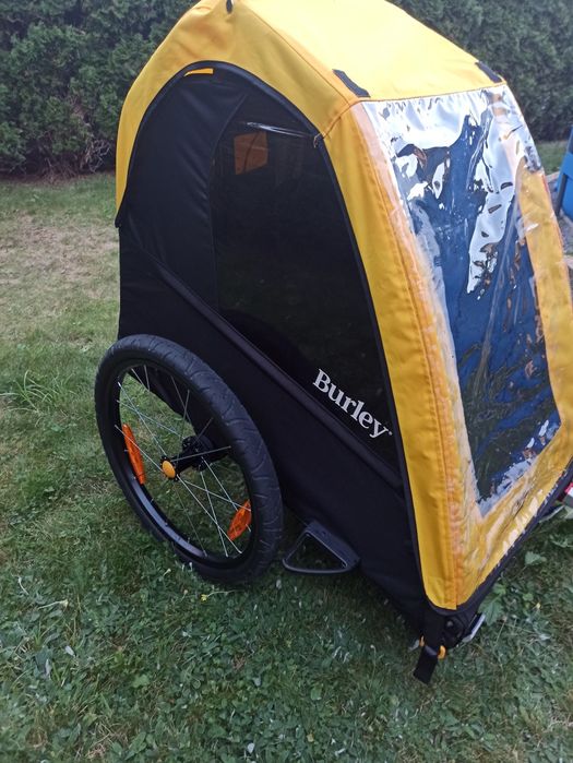 Przyczepka dziecięca Burley Bee Single żółta