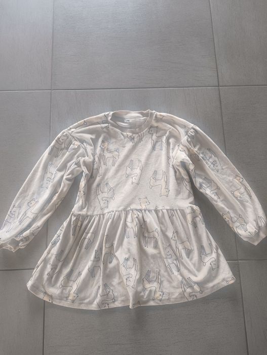 Sukienka Sinsay dla dziewczynki zwierzątka plusz