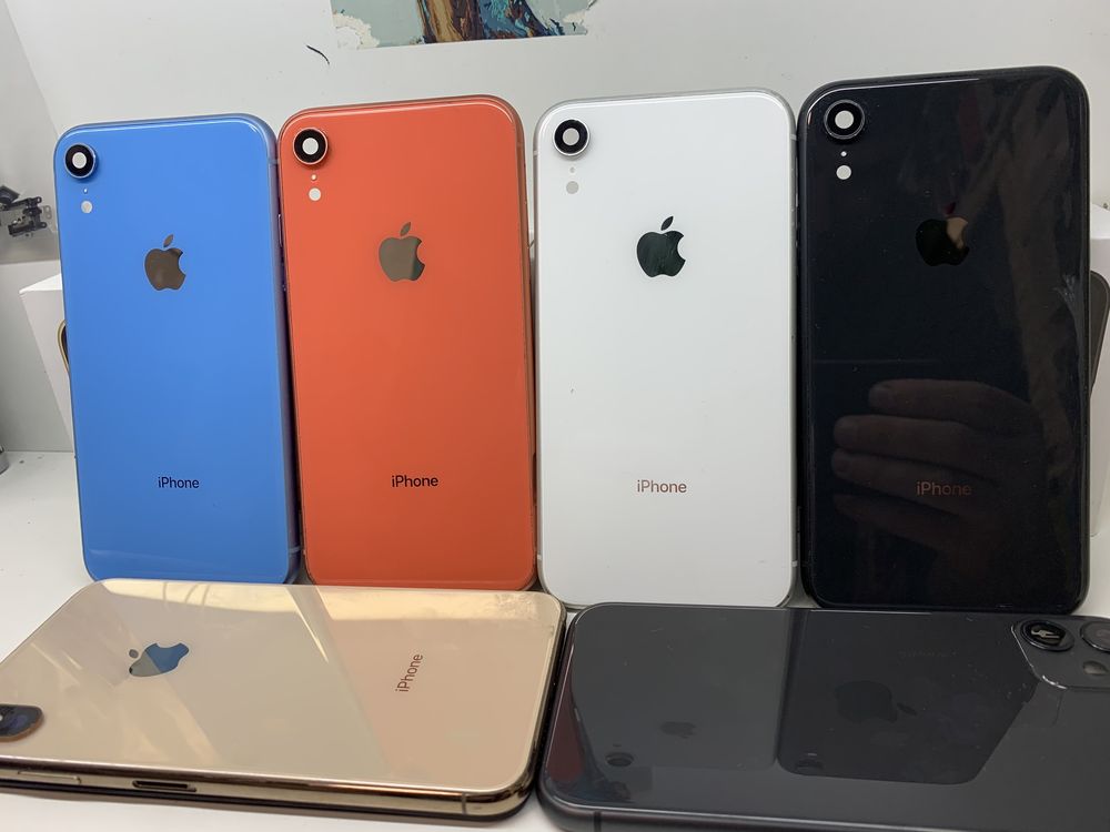 Продам корпус панель Айфон Apple iPhone XR original coral blue white